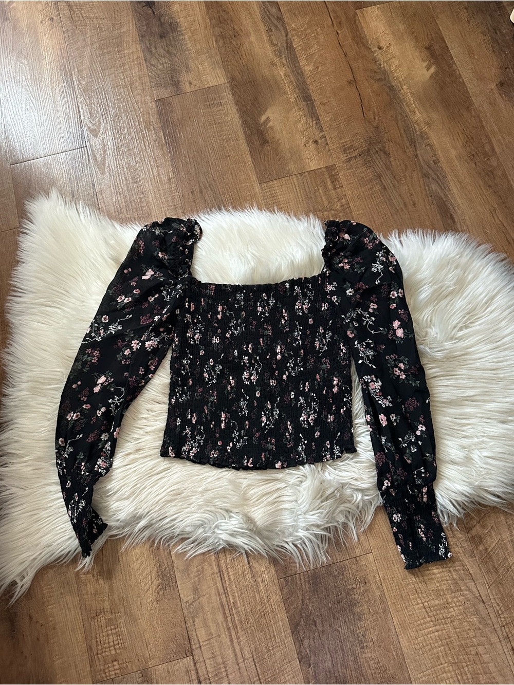 REFORMATION Pinto Top In Jolene Ditsy Floral - Picture 3 of 5